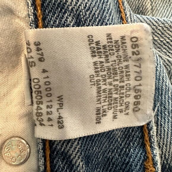 LEVIS 505, 40x30 Regular fit, Blue Light fade 90s Vintage *Clean - Picture 5 of 10
